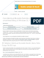 Cara Membuat Bootable Flashdisk Dari File ISO Untuk Instal Ulang Di Windows