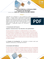 Proyecto social para promover la equidad e inclusión en la educación en Valledupar