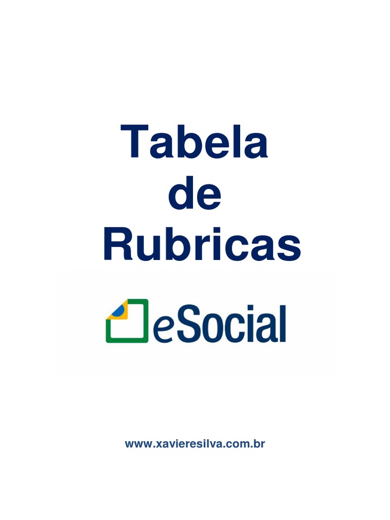 tabela-de-rubricas-esocial-pdf-pdf-f-rias-trabalhistas-hora-extra