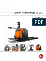 Platform Lowlifter Truck: P-Series