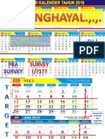 KALENDER KEGTAN