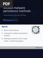 Malware Persistent