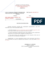 First Standard Finance Corporation Civil Case Represented By: ANNABELLA C. ARAGON, Plaintiff, - Versus-For