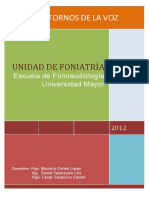 Documento Apoyo Trastornos de La Voz 2012 PDF