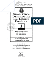 Gramática Descriptiva: Española