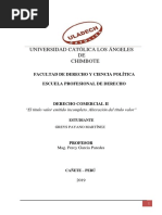 Derecho Comercial II Tarea 4