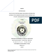 Rancangan Motor Diesel 09E01603 - 2 PDF