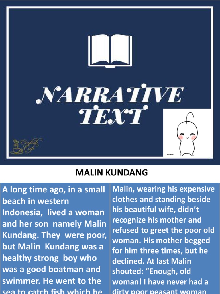 Narrative Text Grammatical Tense Perfect Grammar
