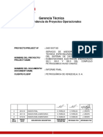 Estudio del sistema de distribución eléctrica de tres subestaciones