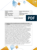 Matriz de Analisis: Nombres y Apellidos: Programa Académico: Cead, Udr O Ccva: Grupo Colaborativo