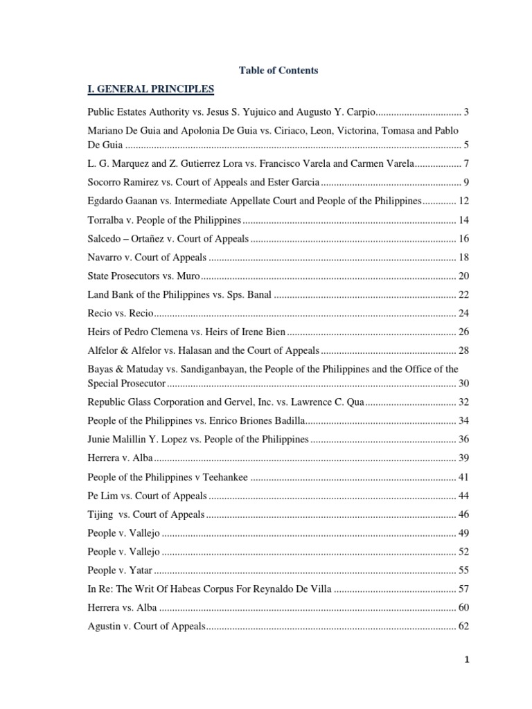 Philippine Court Case Summaries | PDF | Pleading | Lawsuit