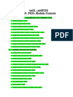 Net3 - Net8732 SAP-FICO - Module Content: 1. Define Global Parameter For Company Code