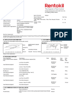 Service Report: A. Customer Information