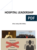 Hospital Leadership: DR - Dr. Andry, Mm. Mhkes