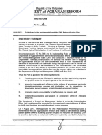 M C No 14 s13 Guidelines in The Implementation of The Dar Rationalization Plan PDF