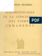 Fenomenologia de la consciencia del tiempo inmanente - Edmund Husserl.pdf