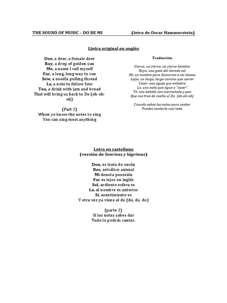 Letra de 