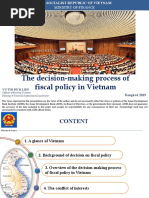 The Decision-Making Process of Fiscal Policy in Viet Nam