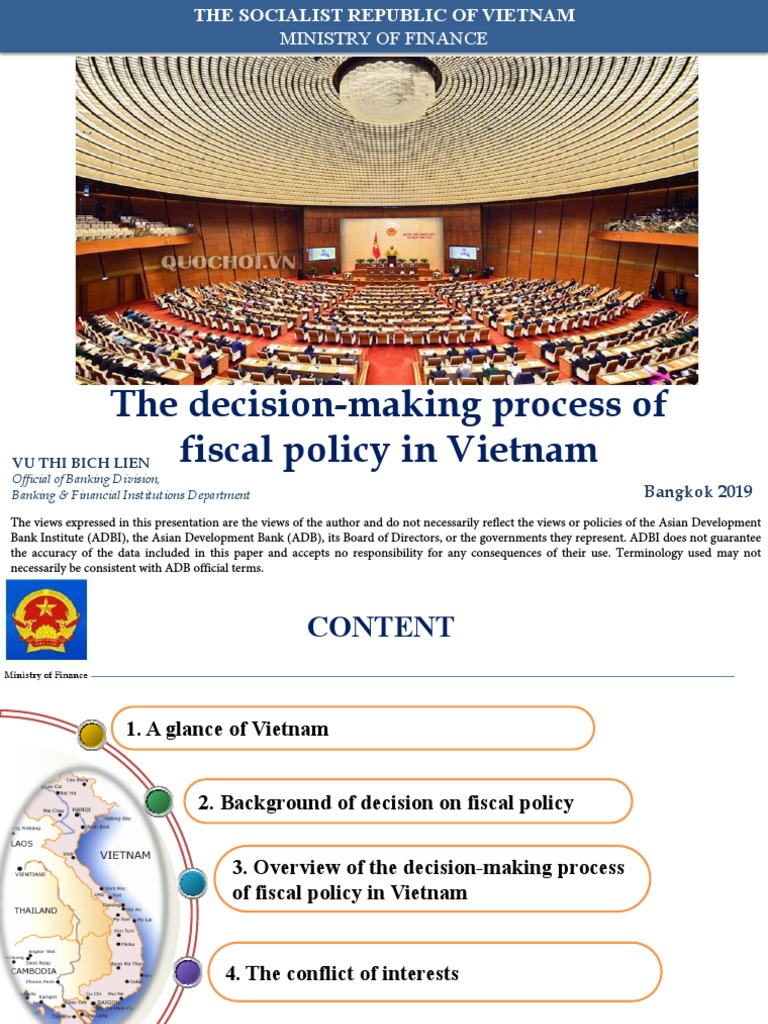Vietnam's Fiscal Policy Decision-Making | PDF | Policy | Fiscal Policy