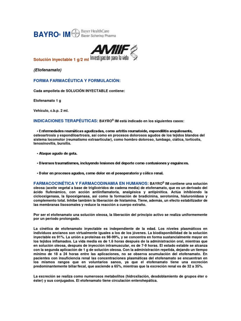 Bayro | PDF | Drogas | Especialidades Medicas