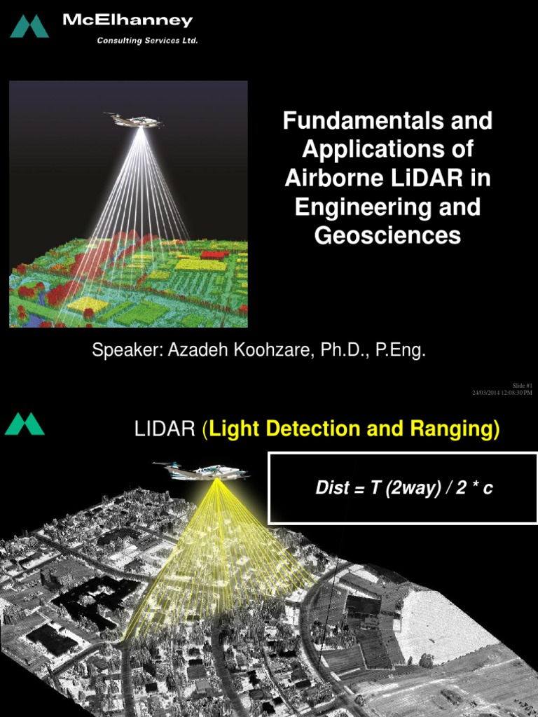 Airborne LiDAR in Engineering Applications | PDF | Lidar | Global ...