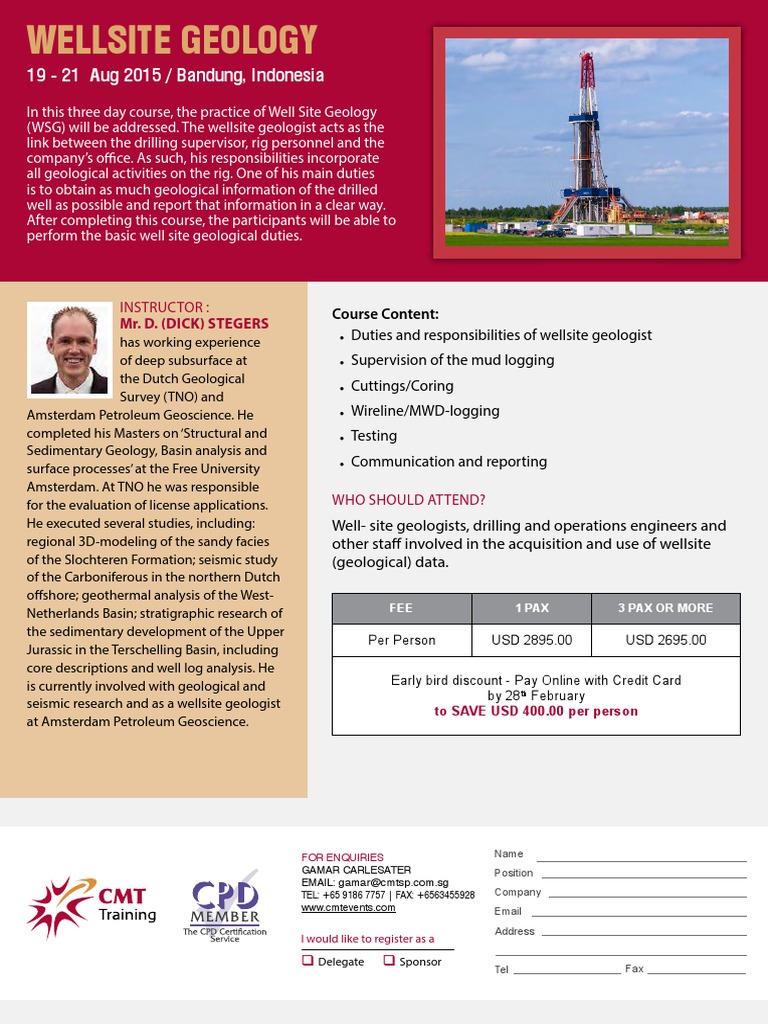 Wellsite Geology Course Overview | PDF | Geology | Earth Sciences