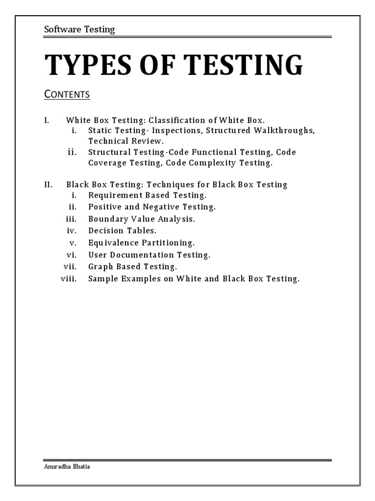 Comprehensive Guide to Software Testing | PDF | Software Testing ...