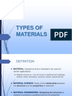 L2 - Type of Materials