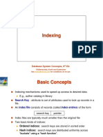 Indexing: Database System Concepts, 6 Ed