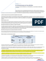 Tratamiento Con Líquidos Intravenosos en Los Adultos