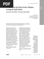 CSH e Saúde Coletiva 1997 a 2017