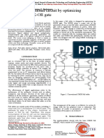 Design of A Combinational Circuit by Optimizing EX-OR Gate