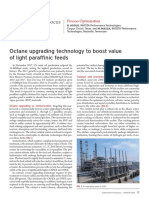 Special Focus: Octane Upgrading Technology To Boost Value of Light Paraffinic Feeds