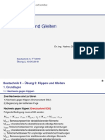 2018-05-03 - GeoII-Ü2 - Kippen Und Gleiten PDF