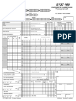 Loadsheet & Loadmessage Passenger Aircraft: Total