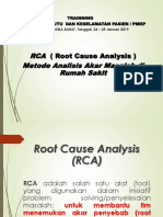 RCA Metode Analisis Akar Masalah Di Rumah Sakit: (Root Cause Analysis)