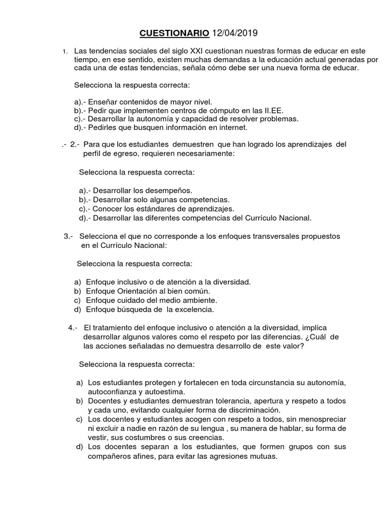 Nuevas Formas de Educar en el Siglo XXI | PDF | Moralidad | Plan de ...