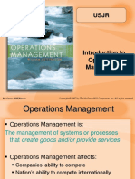 Introduction to Operations Management