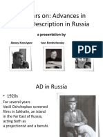 40 Years On: Advances in Audio Description in Russia: A Presentation by