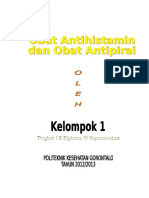 Farmakologi Antihistamin Dan Antipirai