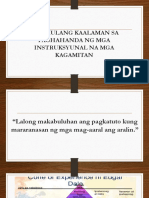 Panimulang Kaalaman Sa Paghahanda NG Mga Instruksyunal