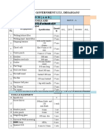 Government I.T.I, Desaiganj Welder Batch (A & B) : List of Tools and EQUIPMENT (For Batch of 16