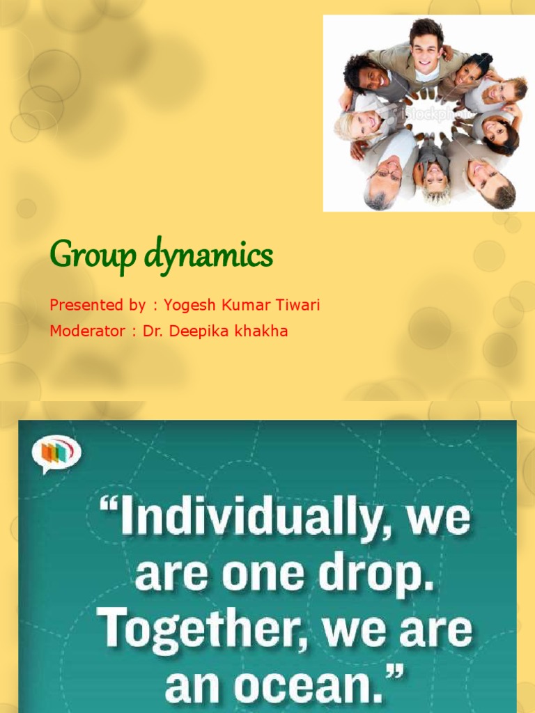 Groupdynamics 12161127065723 PDF | PDF | Group Cohesiveness | Identity ...