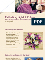 Esthetics, Light and Colour in Dentistry