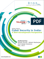 White Paper - India Telecom 2013 - Cyber Security - A Skill Development Perspective