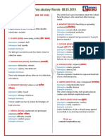 Vocabulary Words to Understand and Improve