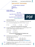 (toanmath.com) - Bài tập vận dụng cao vectơ, tích vô hướng của hai vectơ và ứng dụng PDF
