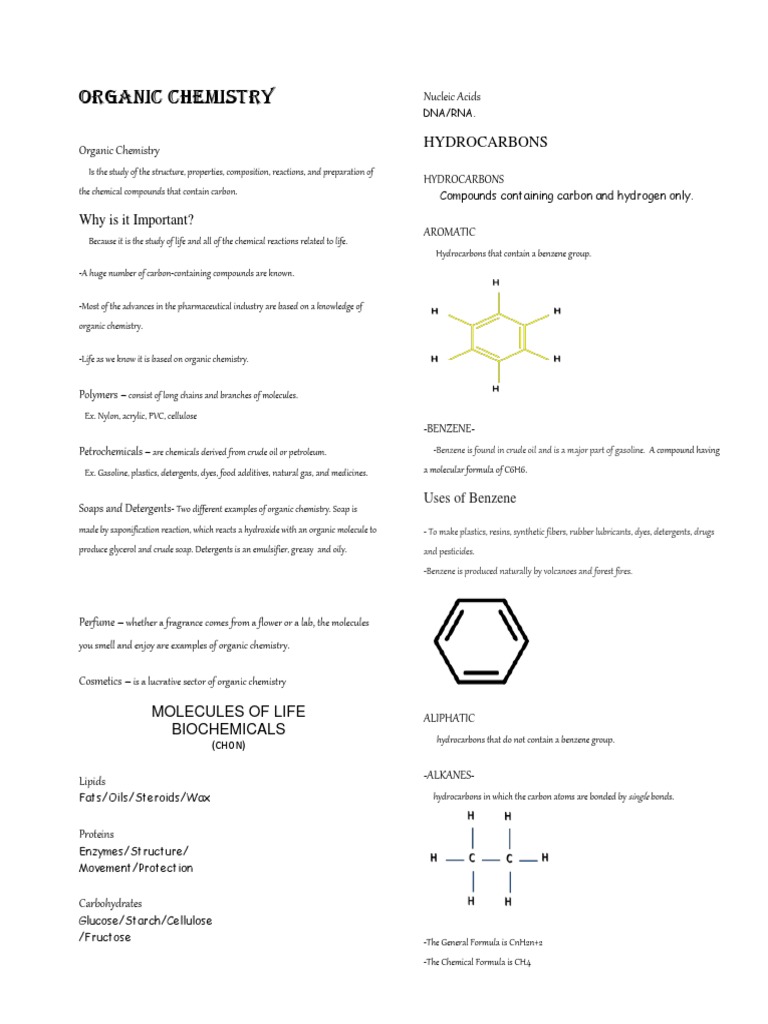 Understanding Organic Chemistry Basics | PDF | Functional Group | Alkane