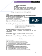 CH 3 Strength Design Method