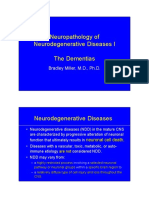 Neurodegenerative Diseases of the Brain and Mind